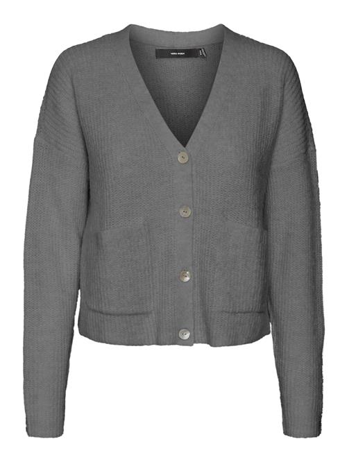 VERO MODA Cardigan 'MILI'  grå-meleret