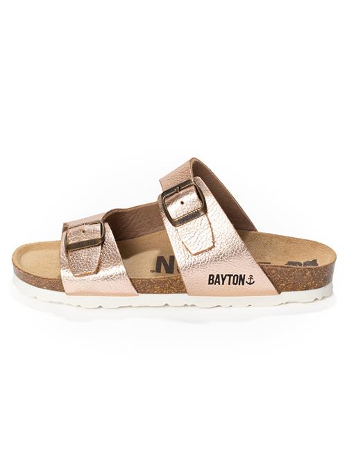 Bayton Pantoletter 'ILITHYE'  rosa guld / sort