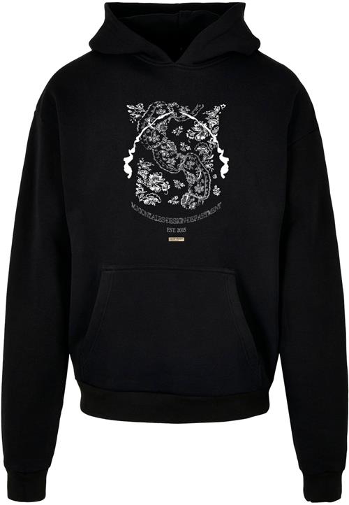 MJ Gonzales Sweatshirt 'Paislay'  sort / hvid