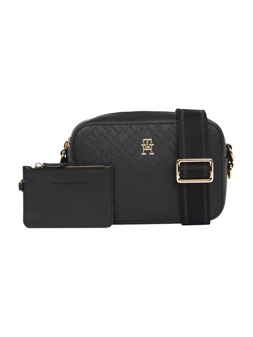 TOMMY HILFIGER Skuldertaske 'DISTINCT'  sort