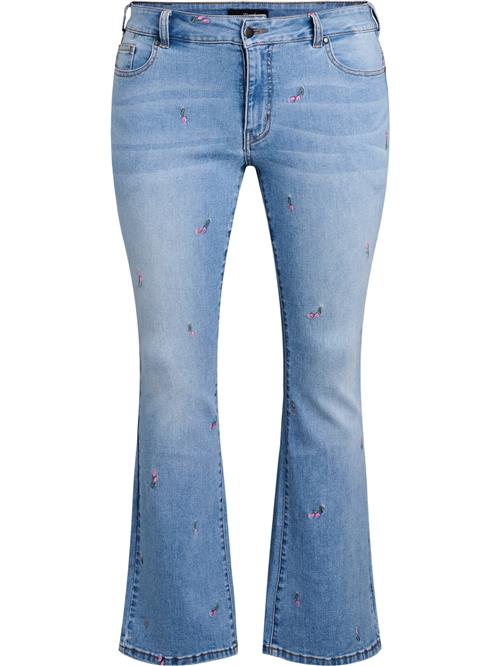 Zizzi Jeans  lyseblå