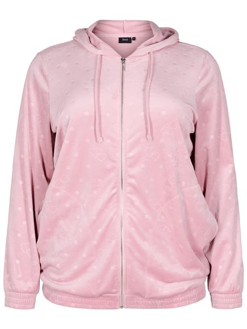 Zizzi Sweatjakke  pink