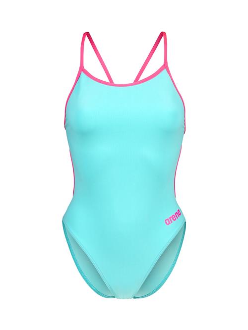 ARENA Badedragt 'LACE BACK SOLID'  aqua / pink