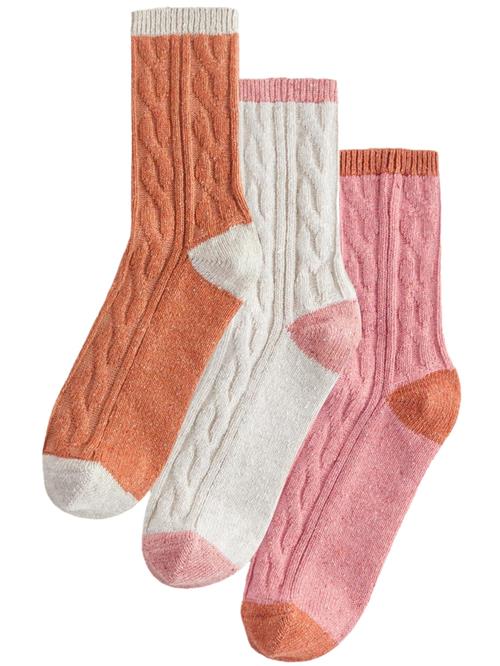 Next Sokker  beige / orange / pink