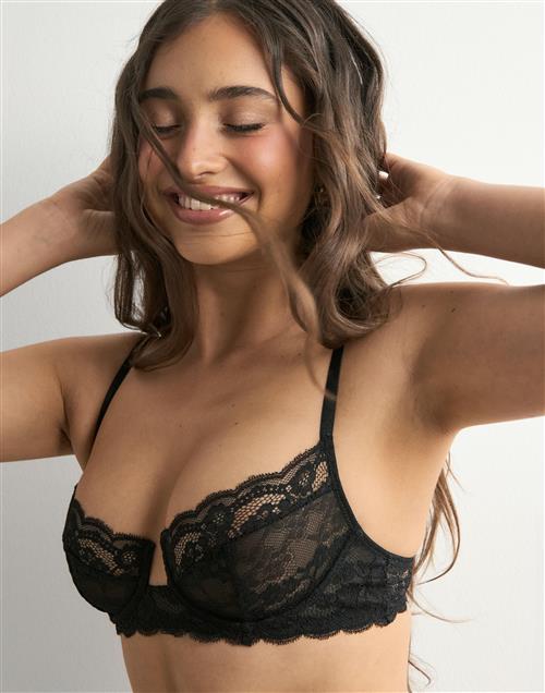 Nelly - Sort - Clarity Balcony Bra