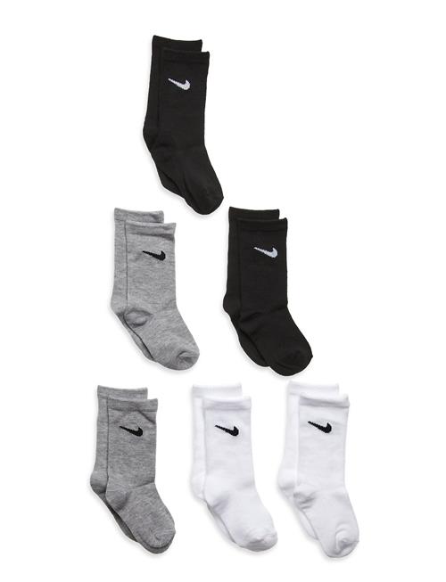 6W-6Pk Crew Sock Nike Patterned