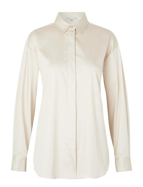 Milas Classic Shirt Second Female Cream