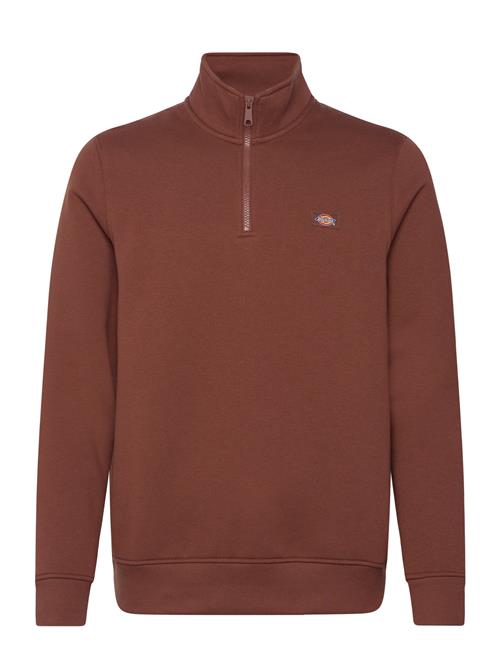 Oakport Quarter Zip Dickies Brown