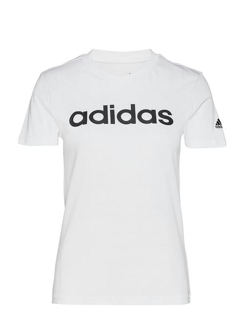 Se W Lin T Adidas Sportswear White ved Booztlet