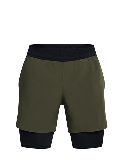 Ua Vanish Elite 2In1 Short Under Armour Khaki