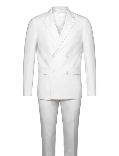 Plain Db Mens Suit - Normal Lenght Lindbergh White