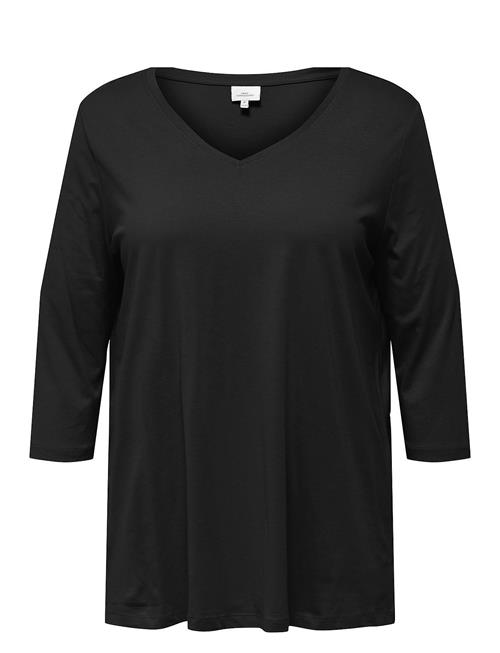 Carbonnie Life 3/4 V-Neck A-Shape Jrs ONLY Carmakoma Black