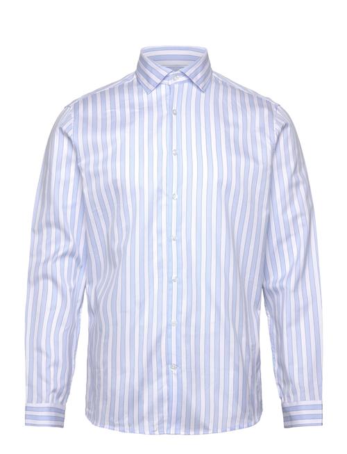 Striped Shirt L/S Lindbergh Blue