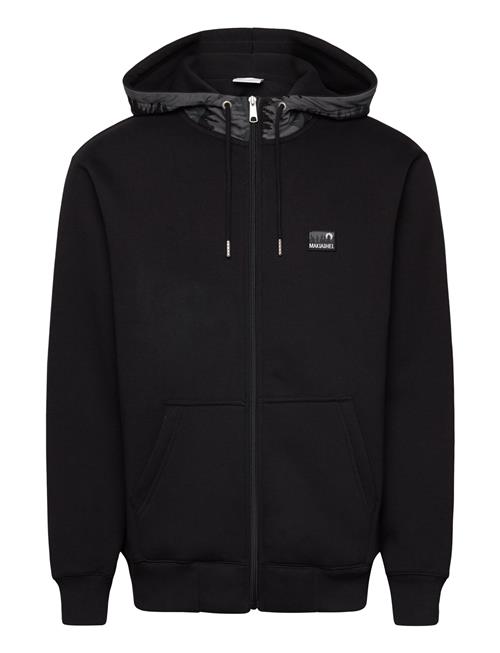 Shoreline Hooded Zip Sweatshirt Makia Black