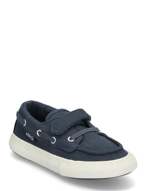 Nautical Velcro Sneakers Mango Navy