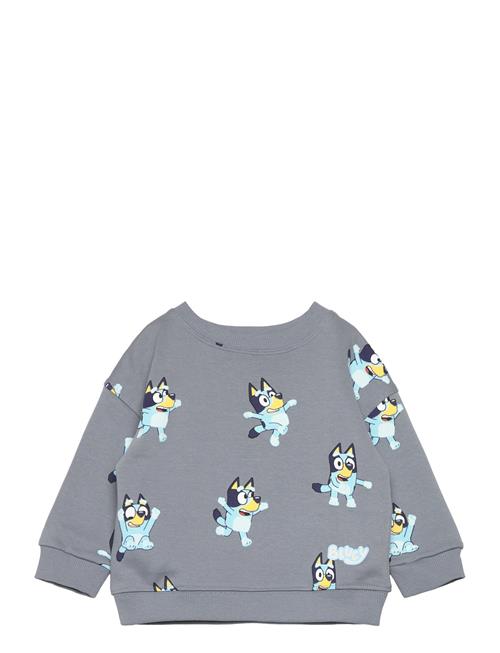 Bluey-Print Sweatshirt Mango Grey