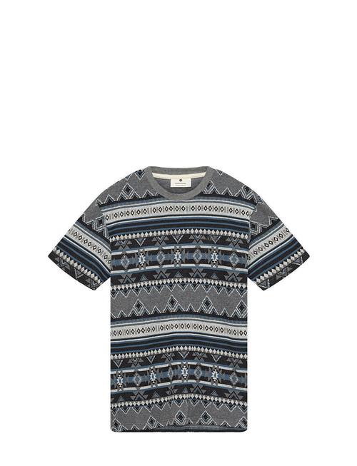 Akkikki Jacquard Tee Anerkjendt Grey