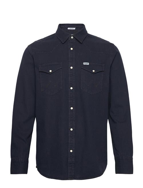 Western Shirt Wrangler Navy