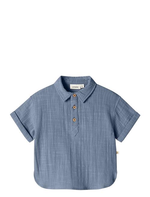 Nmmdawson Ss Loose Shirt Lil Lil'Atelier Blue