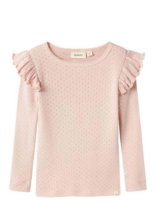 Nmfrachel Nan Ls Slim Top Lil Lil'Atelier Pink