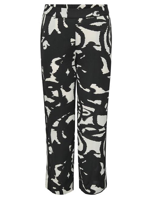 Carnicon Life Wide Pants Aop ONLY Carmakoma Black