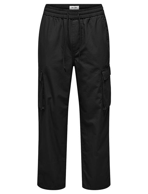 Onssinus Loose Cargo Ripstop 0259 Pant ONLY & SONS Black