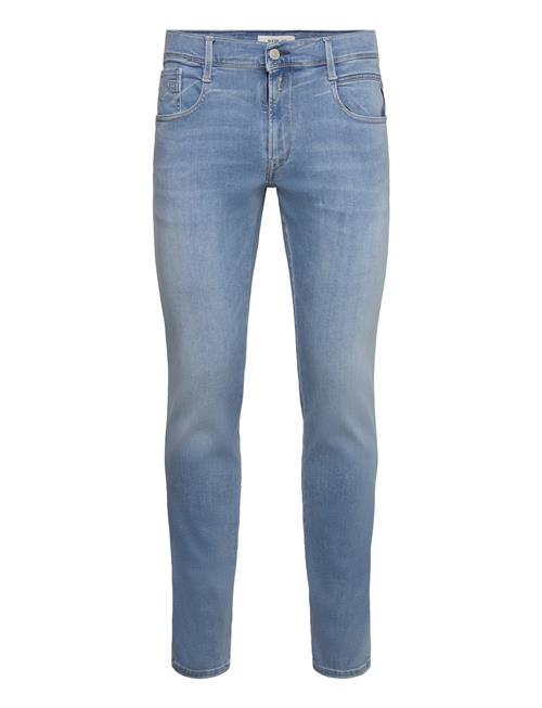 Anbass Trousers Slim Hyperflex Dust Replay Blue