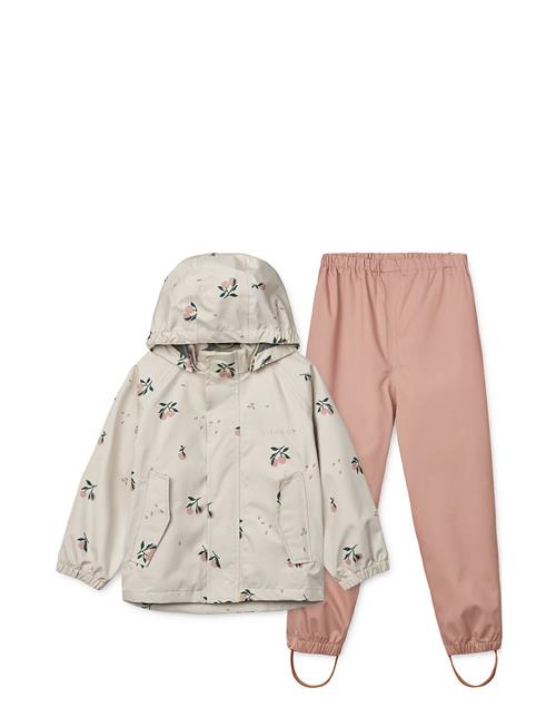 Pedia Rainwear Set Liewood Cream