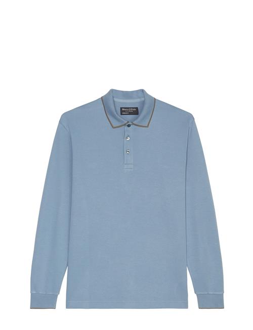 Polos Long Sleeve Marc O'Polo Blue