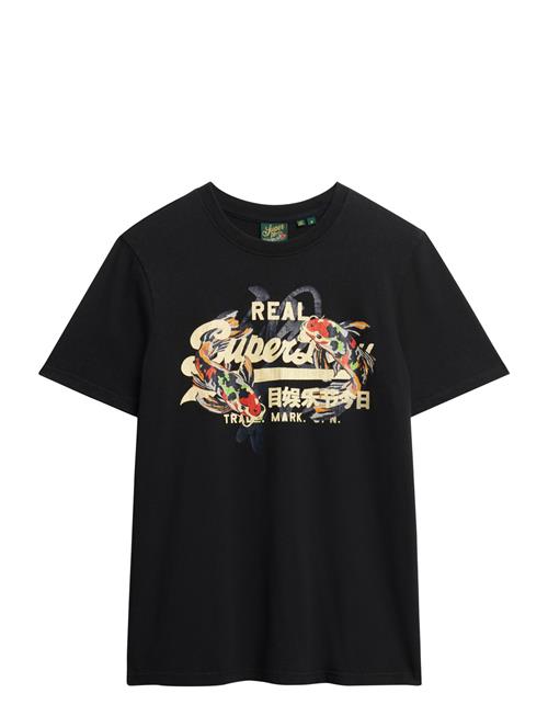 Vl Tokyo Relaxed Tee Superdry Black