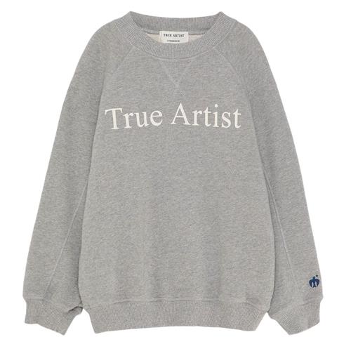 True Artist Nº01 Sweatshirt Melange Gray | Grå | 12-13 years