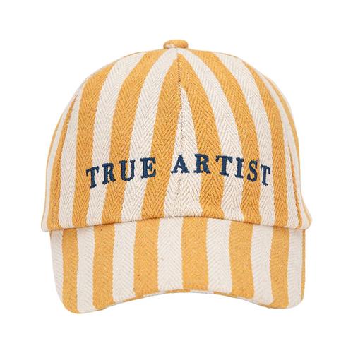 True Artist Nº01 Naples Hætte Yellow Stripes | Gul | 54 cm