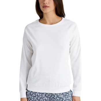 Calida Favourites Sleep Shirt Long-Sleeve Hvid bomuld Small Dame