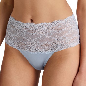 Calida Trusser Sensual Secrets Highwaist Slip Lyseblå Medium Dame