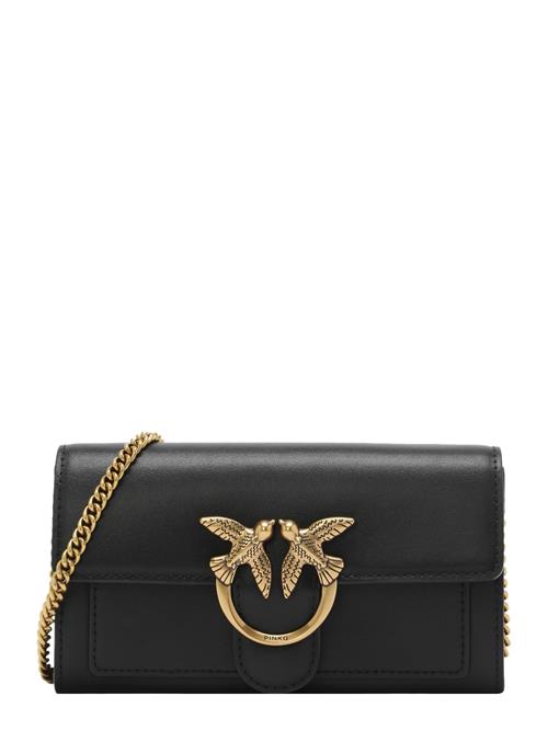 PINKO Clutch 'Love One'  guld / sort