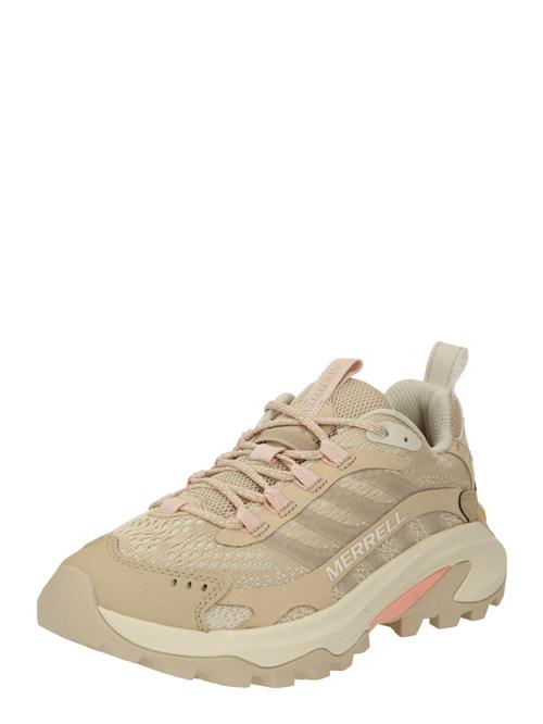 Se MERRELL Lave sko 'MOAB SPEED 2'  beige / mørkebeige / khaki / lyserød ved About You