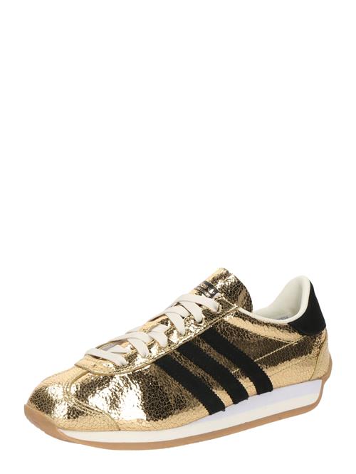 ADIDAS ORIGINALS Sneaker low 'COUNTRY'  guld / sort