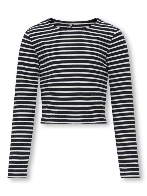 ONLY GIRLS Bluser & t-shirts 'KOGNella'  natblå / hvid
