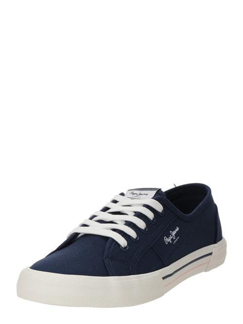 Pepe Jeans Sneaker low 'Brady'  natblå / hvid