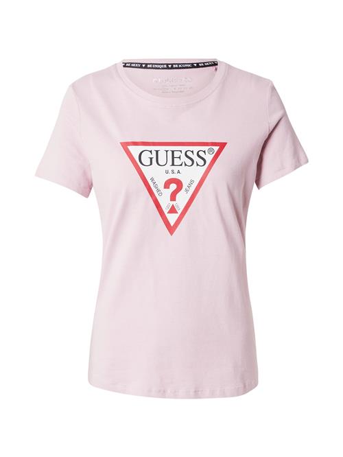 GUESS Shirts  pastellilla / rød / sort / hvid