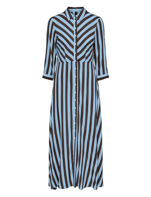 Yassavanna Long Shirt Dress S. Noos YAS Blue