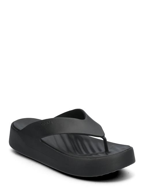 Getaway Platform Flip Crocs Black