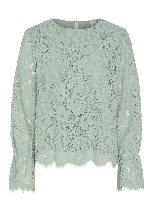 Yasperla Ls Lace Top S. Noos YAS Green