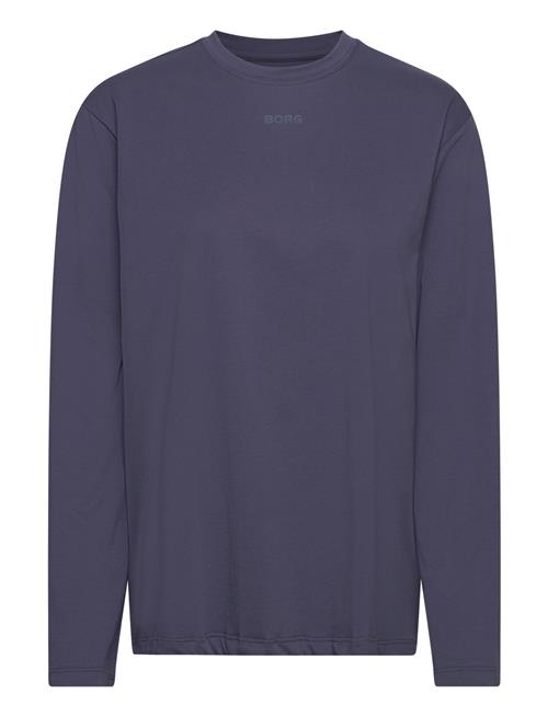 Se Studio Over D Longsleeve T-Shirt Björn Borg Navy ved Booztlet