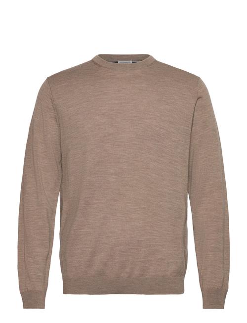 100  Merino Crew Neck Knit100  Merino Crew Neck Knit Lindbergh Black Brown