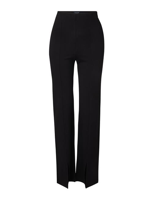 Hazel Split Hem Jersey Pants Lexington Clothing Black