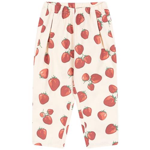 Konges Sløjd GOTS Fen Bukser Fragola 7-8 Y  Creme  7-8 år  kvinde