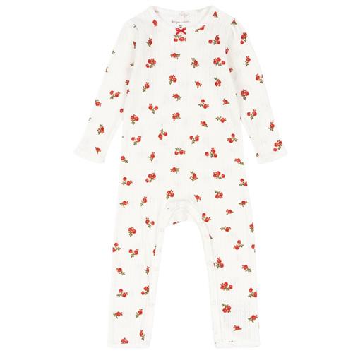 Konges Sløjd GOTS Minnie Onesie Rose Red | Hvid | 9 months