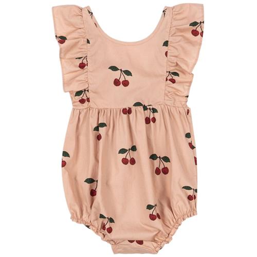 Konges Sløjd GOTS Verbena Romper Ma Grande Cerise Blush | Lyserød | 9 months