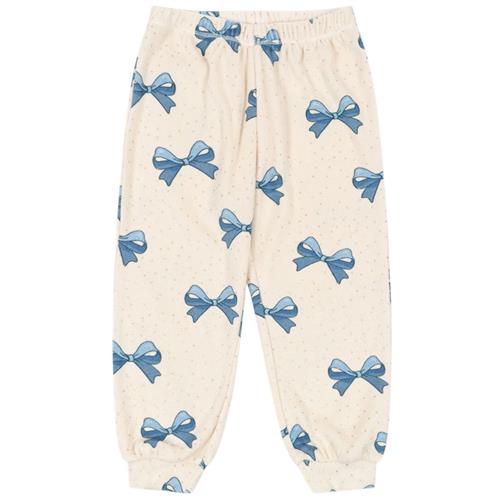 Konges Sløjd GOTS Itty Joggingbukser Bowie Blue Gold 2 Y  Creme  2 år  kvinde